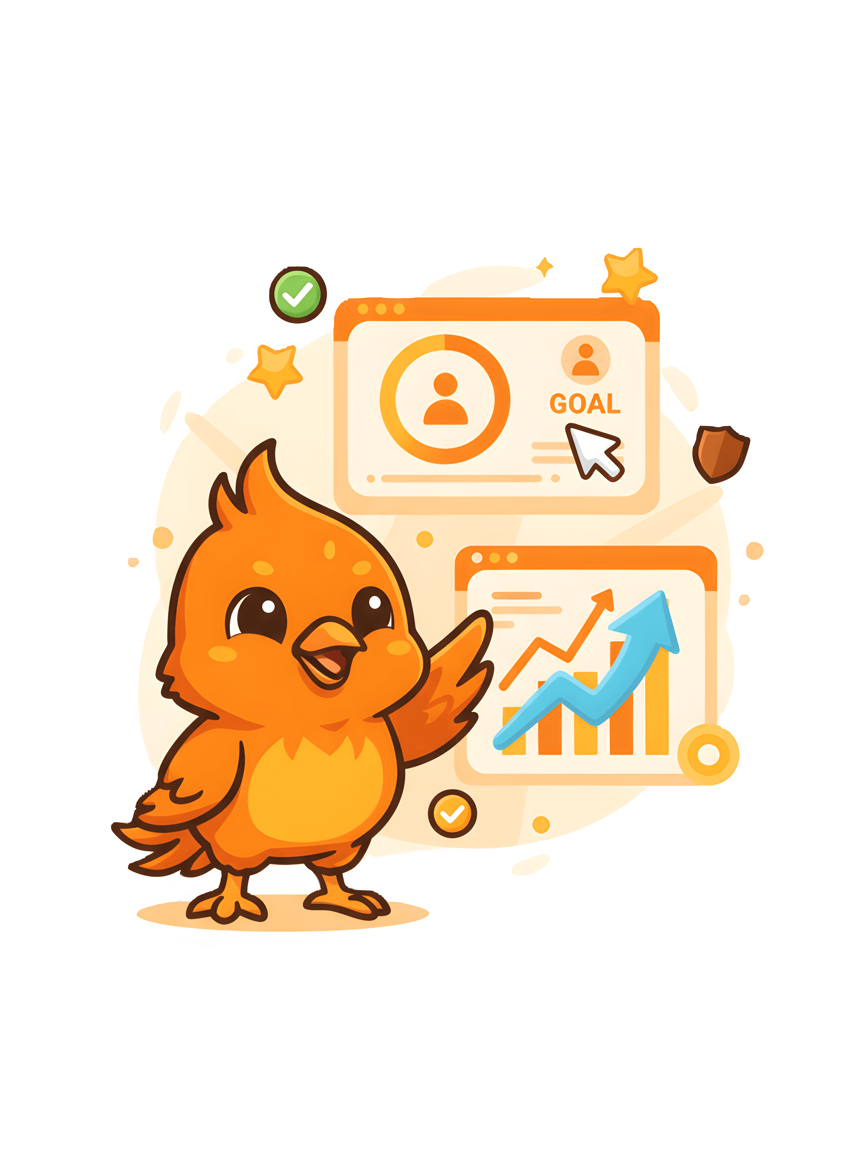 Phoenix character analyzing data — AI and fitness technology